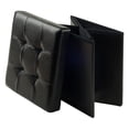 thumbnail image 4 of Winsome Ashford Faux Leather Ottoman with Storage, 4 of 5
