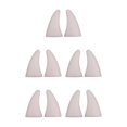 thumbnail image 1 of Baohd 2pieces Sticker Stand Out Crowd With Stylish Devil Horn Car Roof Decoration white 5Set, 1 of 6
