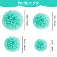 thumbnail image 2 of Maoww Paper Flower Ball Blue 6106, 2 of 9