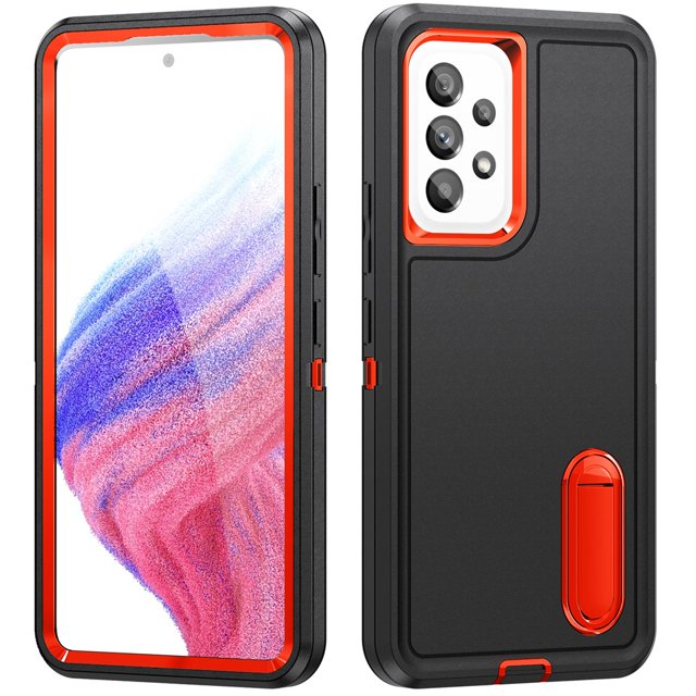 for Samsung Galaxy A53 5G Case, Samsung Galaxy A53 5G Phone Case with Built in Kickstand, Shockproof/Dustproof/Drop Proof Heavy Duty Military-Grade Rugged Protective Cover for Samsung Galaxy A53 5G