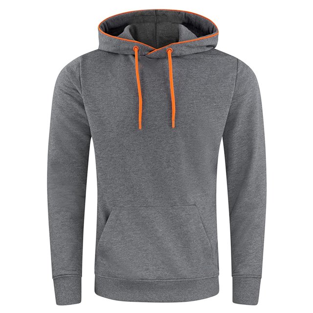 RXIRUCGD Pull à Capuche Décontracté Polyvalent pour Hommes, Gris Foncé, Taille : L