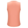 thumbnail image 4 of Jusqu'à 50 % de Rabais Horkkom Débardeur pour Homme Été Couleur Unie Col Rond Chandails de Musculation Décontracté Extérieur Entraînement Sans Manches, 4 of 6