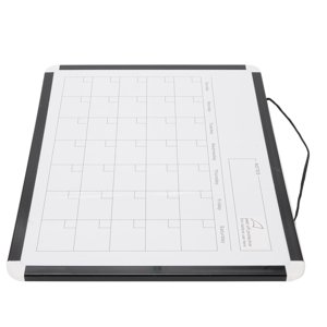 Magnetic Calendar White Board, Practical Monthly Calendar Dry Erase Whiteboard  for School
