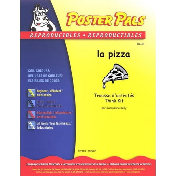 The Fsl Classroom La Pizza French Reproducible Teaching Activities