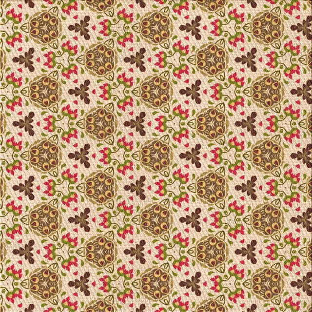 Ahgly Company Tapis d'Intérieur Lavables à la Machine, Carrés, Transitionnels, Rouges, 7 Pieds Carrés