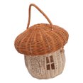 thumbnail image 1 of Rattan Storage Basket,Rattan Woven Basket Hand Rattan Woven Basket Small Rattan Storage Basket Ultra Responsive, 1 of 8