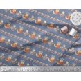 thumbnail image 2 of Soimoi Poly Georgette Fabric Circle & Bird Kids Fabric Prints by Yard 42 Inch Wide, 2 of 3