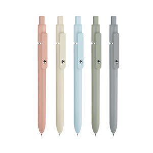 10ml Stylos à gel 5Pcs 0.5mm Stylos japonais Fine Point Stylo d'écriture lisse haut de gamme Series Stylos rétractables pour le journaling Note prenant des fournitures mignonnes pour Wome