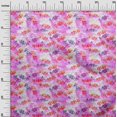 thumbnail image 3 of oneOone Tissu Polyester Spandex Rouge Feuilles pour Couture Tissu Imprimé au Mètre 56 Pouces de Large, 3 of 5