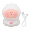 thumbnail image 1 of USB Fat Peach Night Tap Lamp with Timing Function Intelligent Colorful Silicone Tap Lamp for Teen Girls Bedroom, 1 of 6