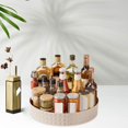 thumbnail image 3 of GROWTH TANK Turntable Organizer 360 Rotatable Spice Rack Fruit Basket Cosmetic Organizer for White, 3 of 6