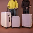 thumbnail image 3 of 3-Piece Hardside Luggage Set: 28 Inch, 24 Inch Large Suitcases with wheels and 20 Inch Carry On Luggage, 3 of 10