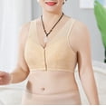 thumbnail image 2 of Clearance Sale 2025 Intimates Women's Adjustable Sports Front Closure Extra-Elastic Breathable Lace Trim Bra, 2 of 8