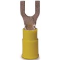 thumbnail image 1 of Gardner Bender 10-116 Crimp Spade Terminal, 12 - 10 AWG, 600 V, Yellow, 1 of 3