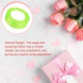 thumbnail image 4 of maskred Gift Wrap Ribbon Wedding Clothes Making Supply Multi-color DIY Craft Accessories Festival Fabric Polyester Ribbons Box Ornaments fluorescent Green 57, 4 of 7