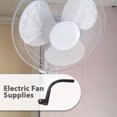 thumbnail image 3 of Support Mural pour Ventilateur Électrique, Remplacement de Tige en Fer Robuste, Support Courbé pour Ventilateur Mural, Tige Courbée en Métal pour Ventilateur Mural, 3 of 8