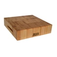 thumbnail image 1 of John Boos 12 by 12 by 3-Inch End Grain Maple Chopping Block, 1 of 9