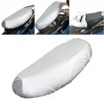 thumbnail image 3 of Motorcycle Seat Cover Motorbikes Waterproof Mopeds Pad mat Protector Cover mopeds Protector Silver L, 3 of 8