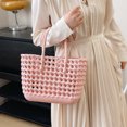 thumbnail image 3 of YAOMOBB Travel Tote Bag Portable Sandproof Beach Tote Large Capacity Waterproof Handbag with Handle, 3 of 7