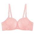 thumbnail image 5 of FhsagQ Bra Plus Size Bras for Women with Underwire Womens No Steel Ring French Womens Front Close Bra T Back Plus Size Seamless Unlined Bra for Large Bust Womens Bras Robe 85B, 5 of 5