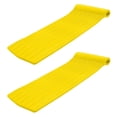 thumbnail image 1 of TRC Recreation Sérénité Matelas Flottant de Piscine en Mousse de 70 Pouces, Jaune (Lot de 2), 1 of 6