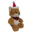 thumbnail image 3 of HOLIDAY TIME 9.5INCH CURLY PLUSH FOX ,BROWN, 3 of 3