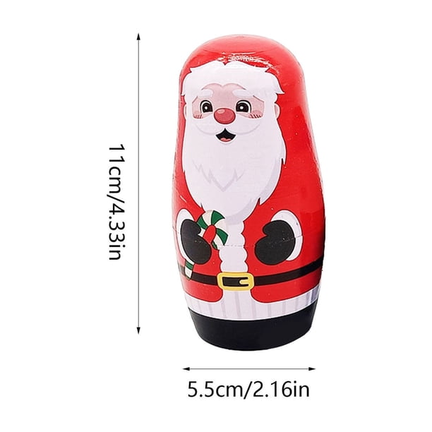 Poupées Gigognes Russes Matryoshka – 7 Pièces – Tournesol Peint à La Main – Bois Naturel – Décoration Et Jeu Éducatif
