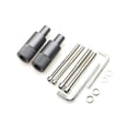 thumbnail image 1 of Langgg Headlamp Holder Electromobile Set Holders Solid Durable Easy Installation Accumulator Car Rack Compact Simple Accessories Black Gray, 1 of 6