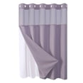 thumbnail image 1 of Shower Curtain For Bathroom 71 in W x 74 in H Reversible Heavy Duty Polyester Fabric With Built-in Large Rings, 1 of 5