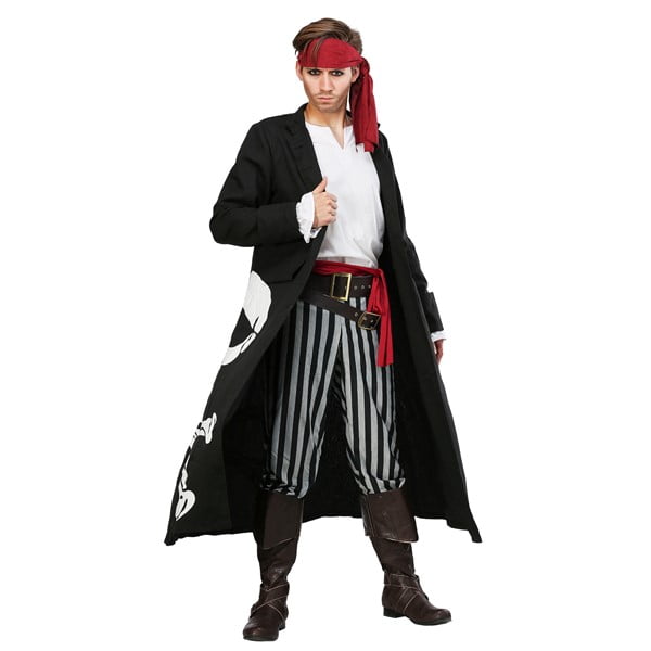 Pirate Déguisement de Capitaine Drapeau Grande Taille pour Hommes / Exclusif