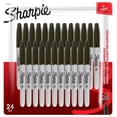 thumbnail image 1 of Sharpie Permanent Markers, Fine Point, Black, 24 Count, 1 of 7