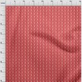thumbnail image 4 of oneOone Rayon Red Fabric Abstract Texture Sewing Craft Projects Fabric Prints By Yard 56 Inch Wide, 4 of 5