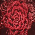 thumbnail image 1 of Ahgly Company Tapis d'Intérieur Lavable en Machine Carré Rouge Tomate, 8 Pieds Carré, 1 of 7