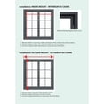 thumbnail image 4 of Cordless Vinyl Window Blinds, Horizontal Mini Slats for Privacy and Light Filtering, Chocolate, 4 of 4