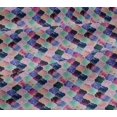 thumbnail image 5 of oneOone Viscose Jersey Fabric Textured Moroccan Geometric Print Fabric by The Yard 60 Inch Wide, 5 of 5