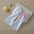 thumbnail image 4 of Reusable Dishwashing Gloves with Scrubber Palm | Rubber Kitchen Cleaning Gloves for Hand Protection | Household Wash Gloves for Utensils Pots Plates Cookware, 4 of 8