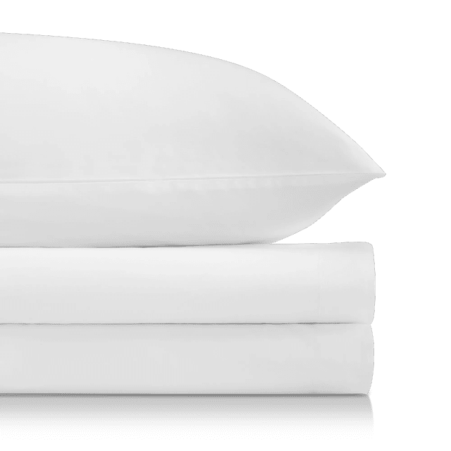 Bouclair White 4-Piece Bamboo Sheet Set King