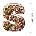 thumbnail image 3 of Lisbinx On-Trend Low Spend Christmas Decorations 26 Letters Pendant Ornaments - Personalized DIY Xmas Tree Hanging Decor, 3 of 4