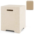 thumbnail image 1 of Costway Table Cache-Réservoir Terrazzo 16 Pouces 20 Lb Support pour Gaz Propane avec Housse de Protection, 1 of 10
