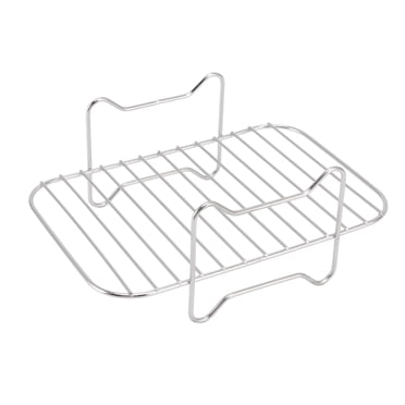 Delaman Grille de friteuse, Friteuse Grille en Acier Inoxydable Multi-usages Cuisson Cuisson Grillade Grille Accessoires de friteuse