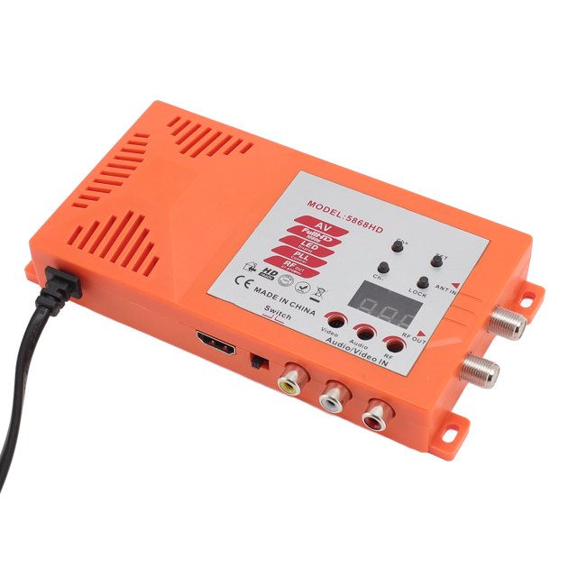 HD Multimedia Interface to RF Modulator, HD 1080P Coaxial RF Modulator with Antenna Port Channel , for IOS TV Stick Box 360 One DVD Players