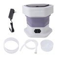 thumbnail image 2 of Foldable Washing Machine, Mini Compact Washer Portable Washing Machine with Dryer Deep Cleaning Electric Small Washer Machine for Underwear, Socks, Apartment, Dorm, RV Traveler, 2 of 7