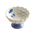 thumbnail image 2 of EGNMCR Kitchen Gadgets, Kitchen Accessories, Kitchen Utensils, Kitchen Tool Ceramic High Legged Fruit Plates Fruit Tray Dessert Plates Tea Tray ceramic plate, 2 of 6