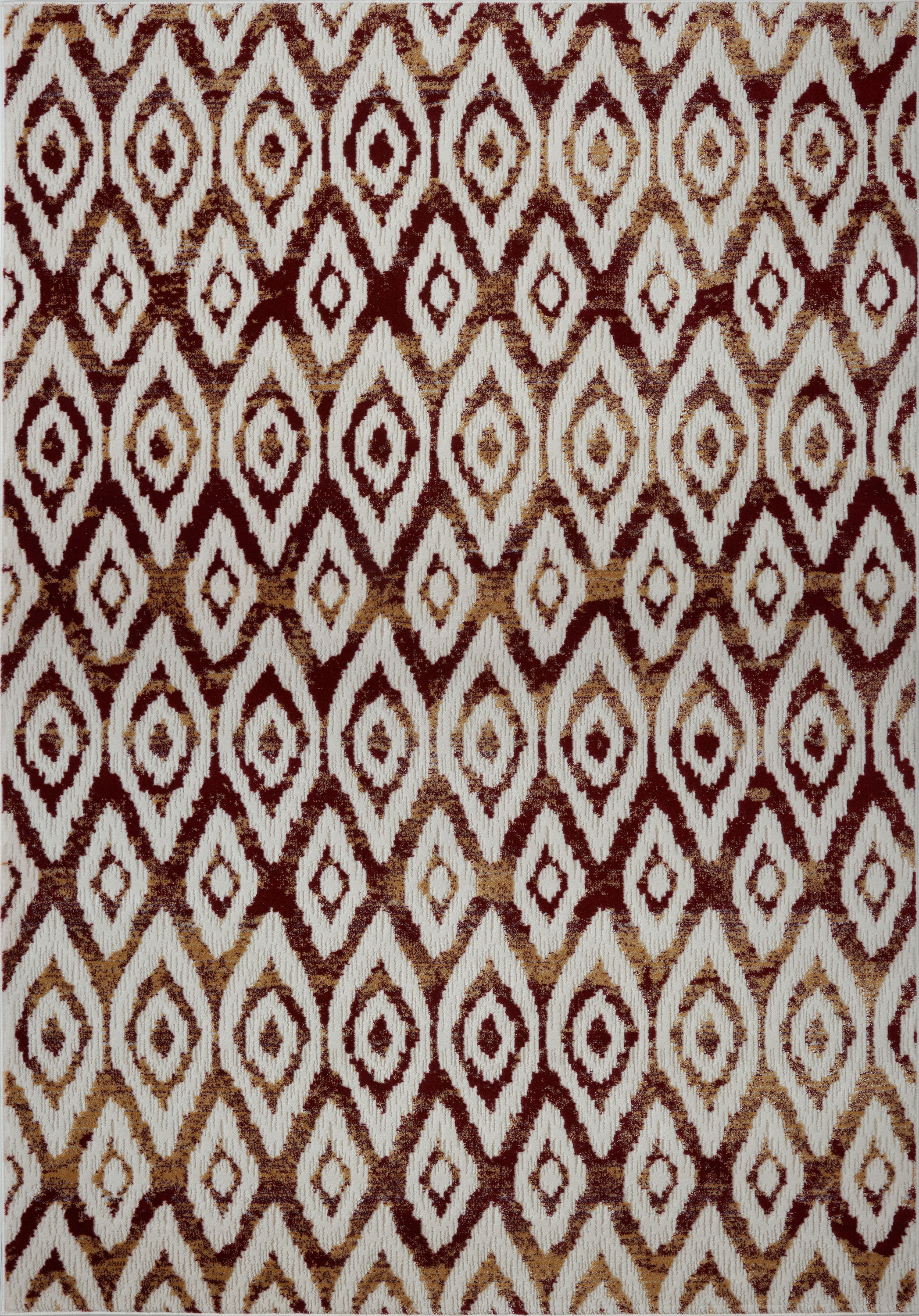 Ladole Rugs Geometric Soft Indoor Modern Area Rugs Carpet in Yellow Pink, 3x10(2'7" x 9'10, 80cm x 300cm)