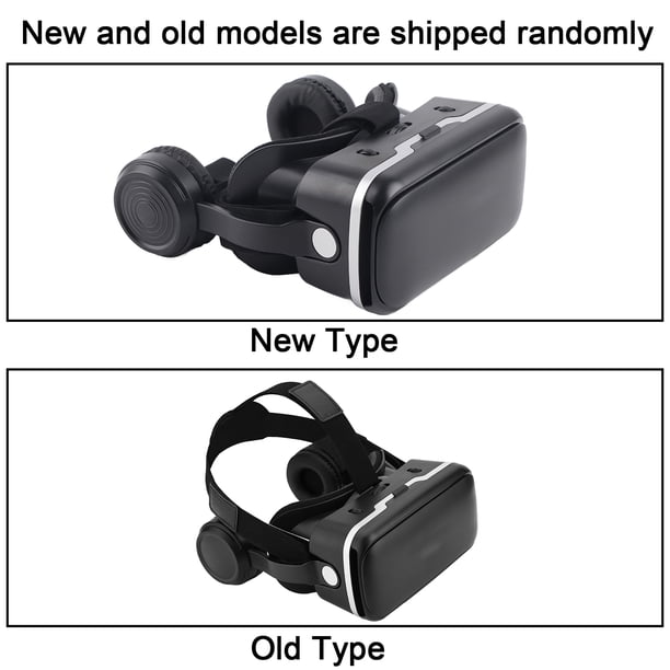 VR SHINECON 3D VR Glasses with Earphone for Android IOS Phones