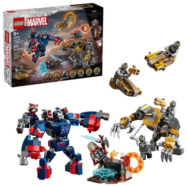 LEGO Marvel Thor contre les Chitauri dans Avengers : Phase Finale, Action de Superhéros 76322