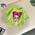 thumbnail image 2 of GDREDA Vêtements pour Filles T-Shirt Graphique Mignon Col Rond Manches Courtes Été Décontracté T-Shirt Tube Tops GN2,7-8 Ans, 2 of 4