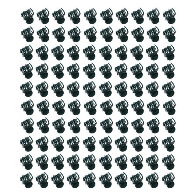 Clip Orchidée, 100 Pcs Mini Tiges en Plastique Clip Orchidée Fiable et Durable