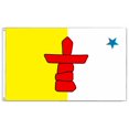 thumbnail image 1 of Drapeau du Territoire du Nunavut (3 par 5 Pieds), 1 of 1
