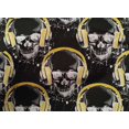 thumbnail image 4 of oneOone Cotton Poplin Yellow Fabric Skull Craft Projects Decor Fabric Printed By The Yard 42 Inch Wide, 4 of 4